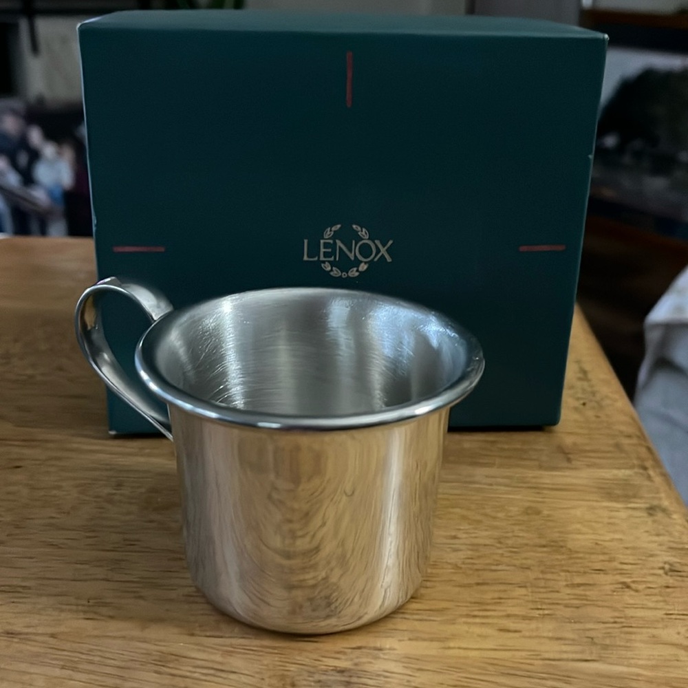 Lenox Pewter Baby Cup